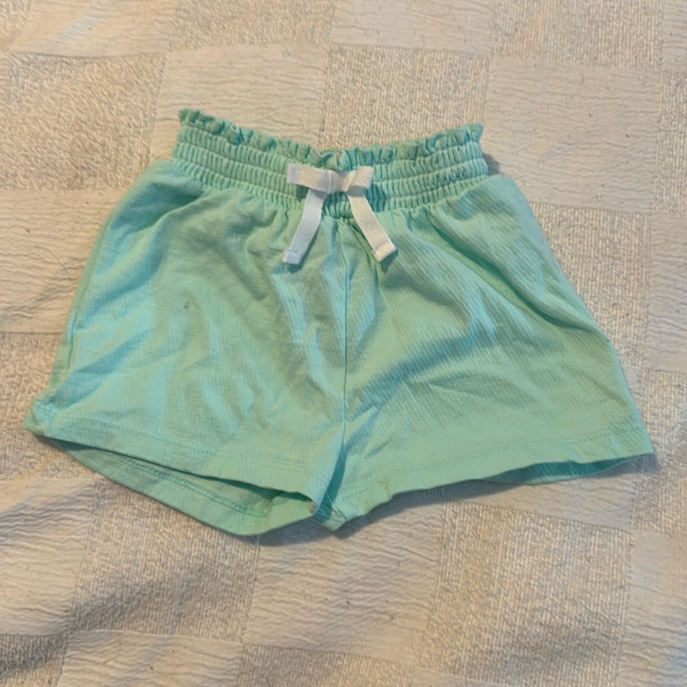 Green shorts
